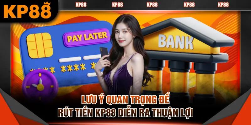 Lưu ý quan trọng để rút tiền KP88 diễn ra thuận lợi