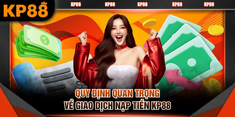 Quy định quan trọng về giao dịch nạp tiền KP88